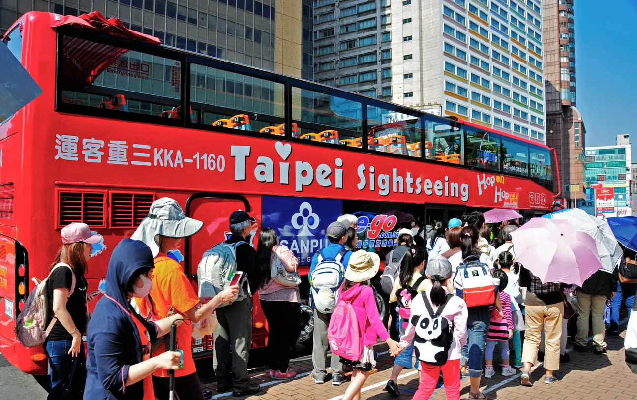 Taipei Double-Decker Sightseeing Bus